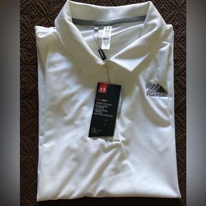 White PGA West logo ladies golf shirt